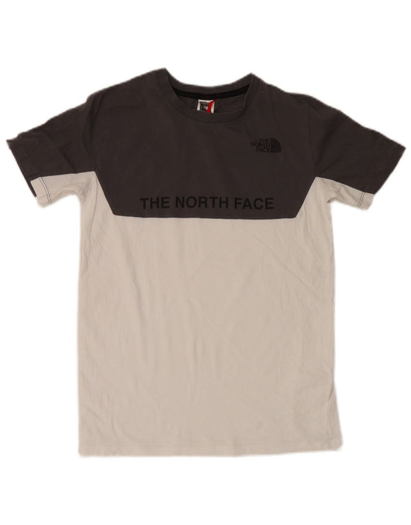 Camiseta The North Face Boys Graphic 14-15 Anos XL Branco Colorblock