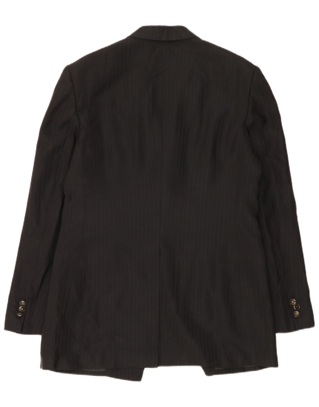 Jaqueta blazer masculina Carlo Pignatelli com 2 botões IT 54 2XL listrada preta