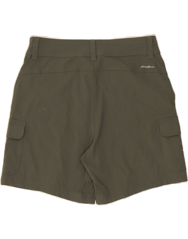 EDDIE BAUER Womens Cargo Shorts US 6 Medium W30  Khaki Nylon Vintage Eddie Bauer and Second-Hand Eddie Bauer from Messina Hembry 