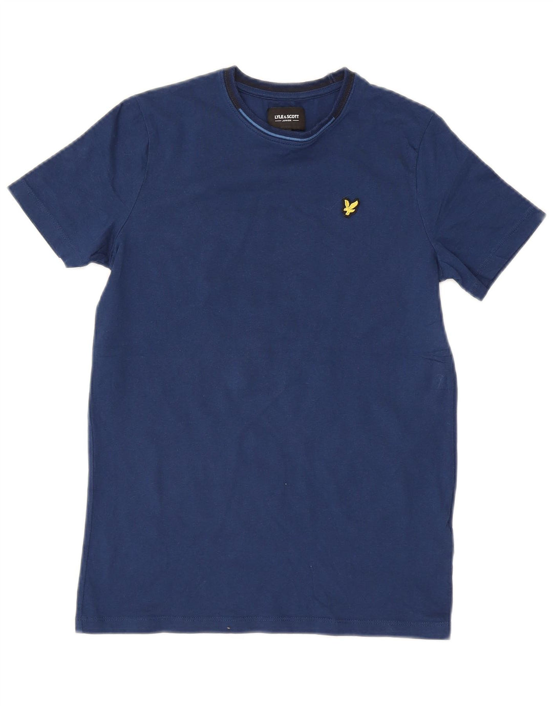 Camiseta masculina LYLE & SCOTT 12-13 anos algodão azul