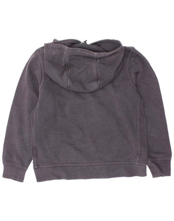 Jumper com capuz Nike Boys 8-9 anos pequeno algodão preto