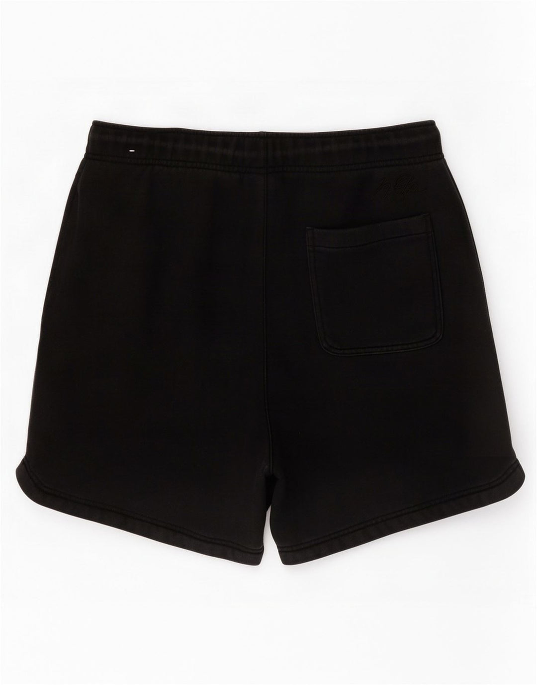 Shorts esportivos masculinos Jordan médio algodão preto