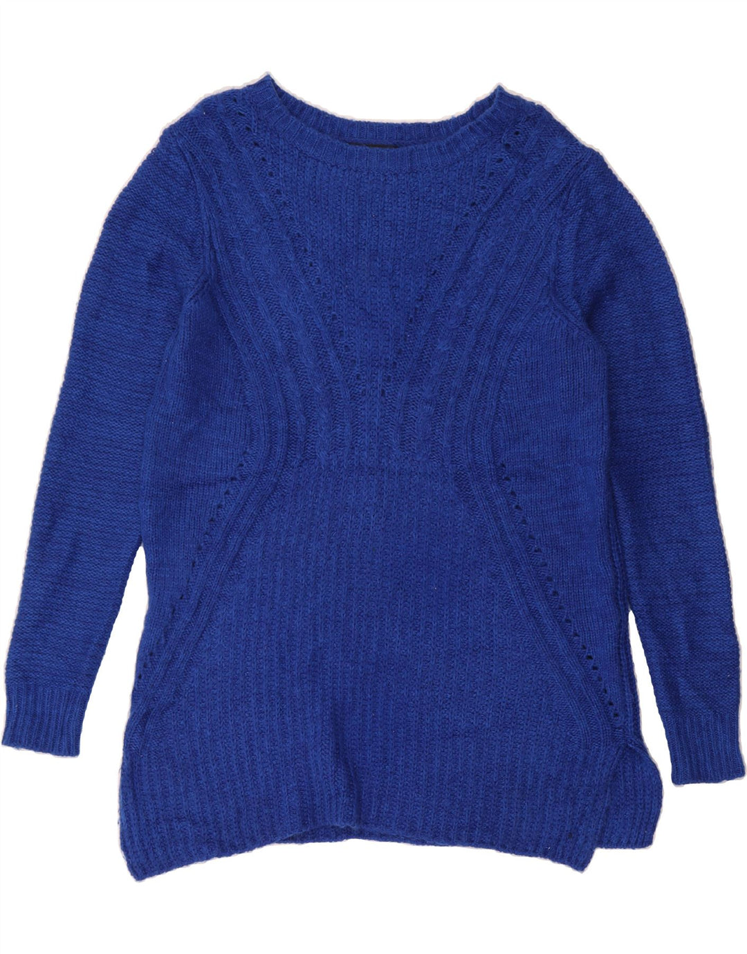 MOSSIMO Womens Boat Neck Jumper Sweater UK 18 XL Blue Acrylic Vintage Mossimo and Second-Hand Mossimo from Messina Hembry 