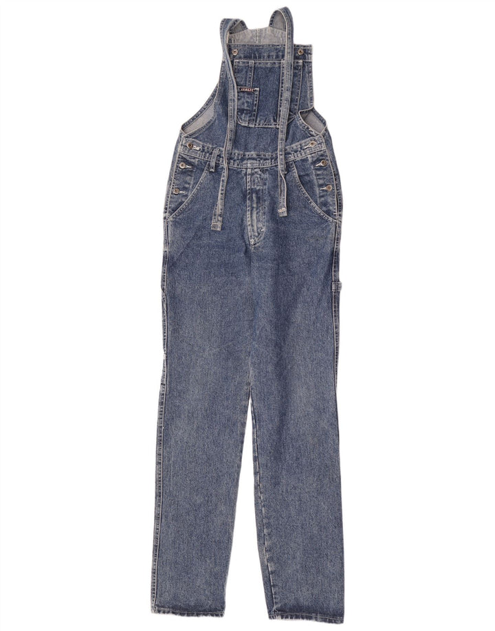 Macacão feminino vintage W29 L33 algodão azul