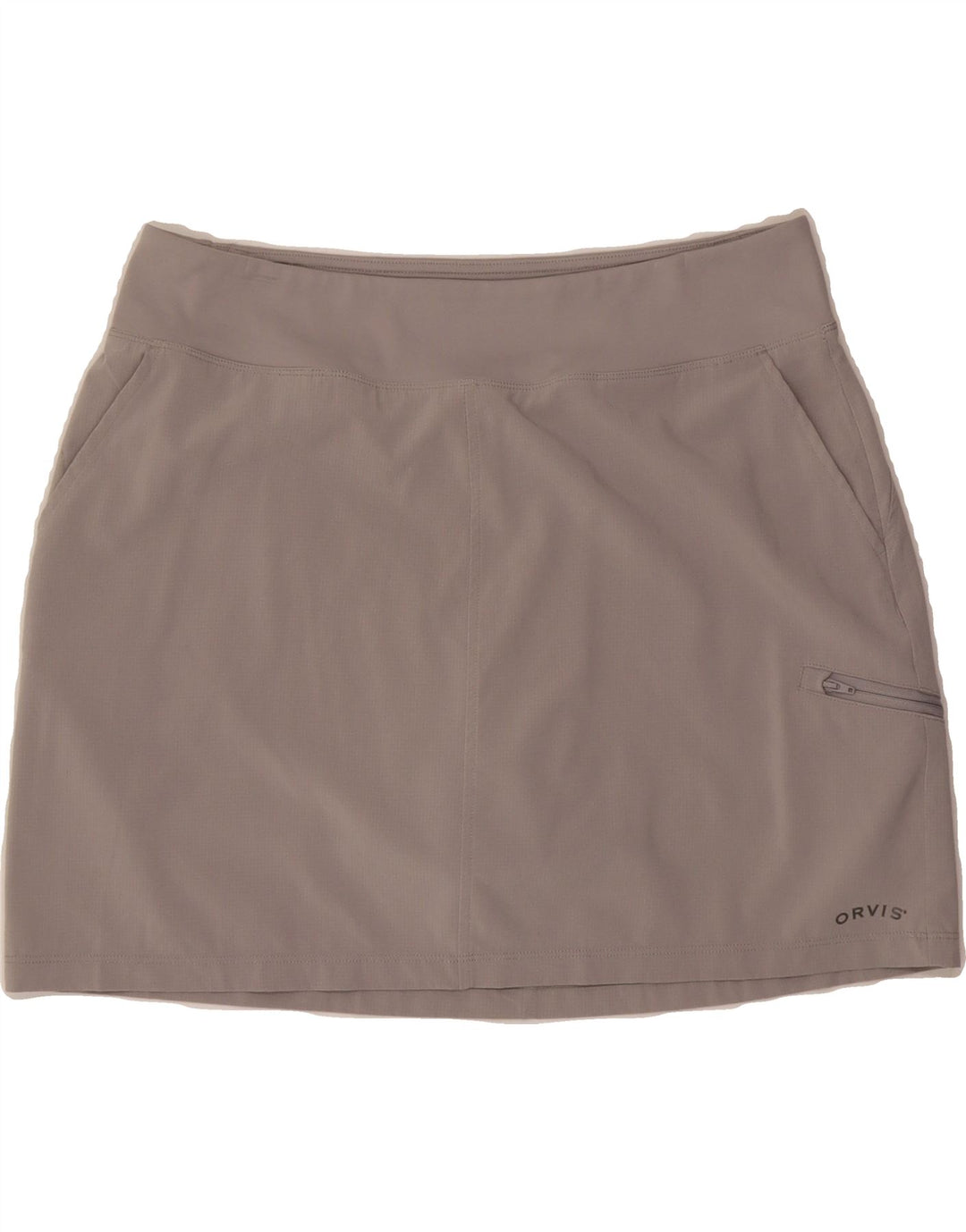 ORVIS Womens Tennis Skirt UK 14 Large  Grey Vintage Orvis and Second-Hand Orvis from Messina Hembry 