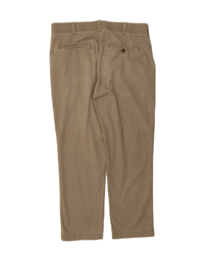 LEE Mens Relaxed Fit Chino Trousers W36 L30 Khaki Cotton Vintage Lee and Second-Hand Lee from Messina Hembry 