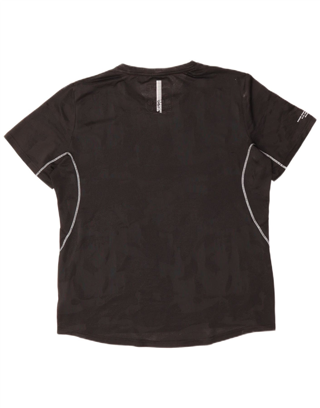 Camiseta masculina Superdry Top 2XL poliéster camuflado preto