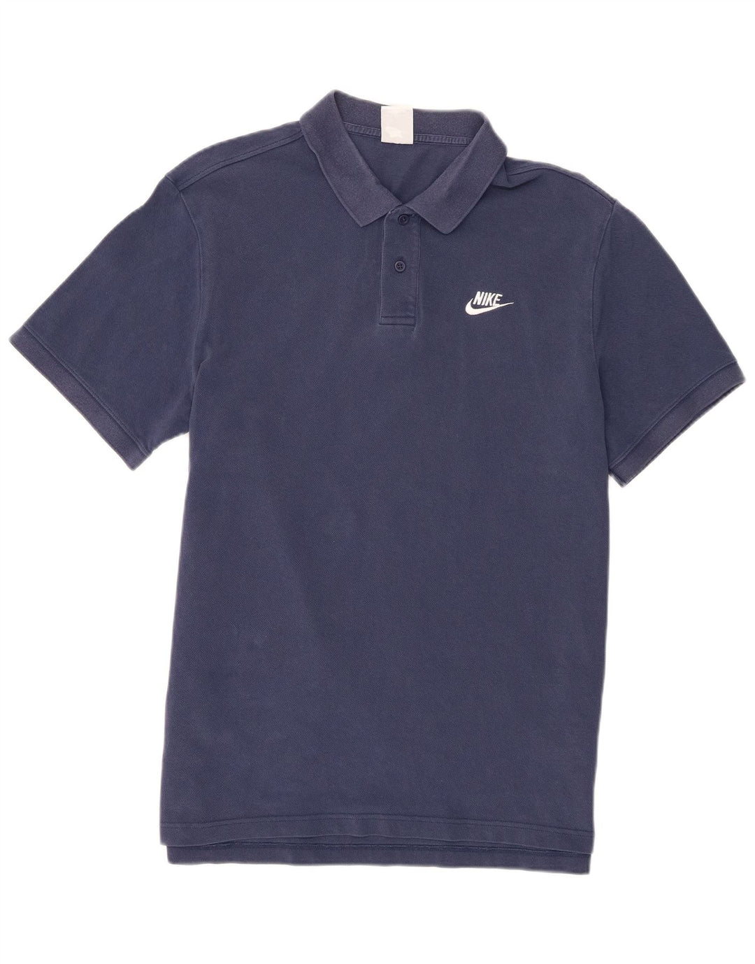 Camisa polo masculina Nike grande algodão azul
