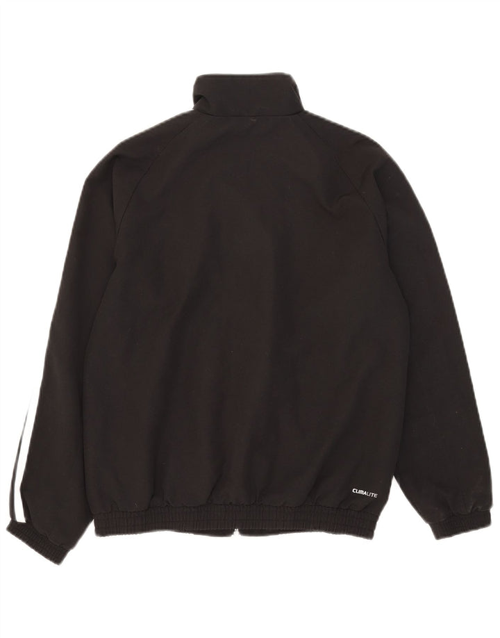 Casaco de treino Adidas Boys Clima 365 11-12 anos preto poliéster
