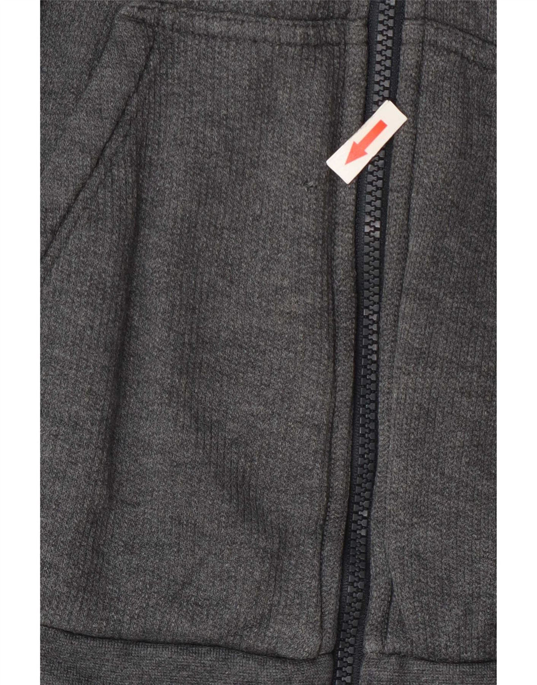 Adidas masculino zip moletom com capuz médio algodão cinza