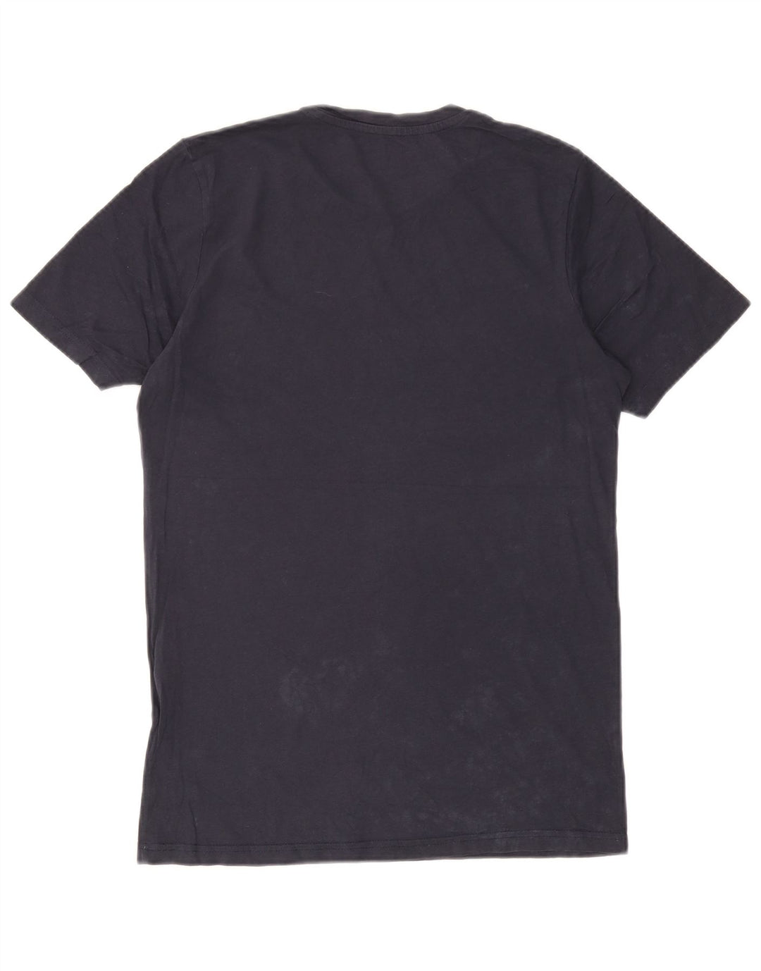Camiseta gráfica masculina Jack & Jones Top médio algodão azul marinho