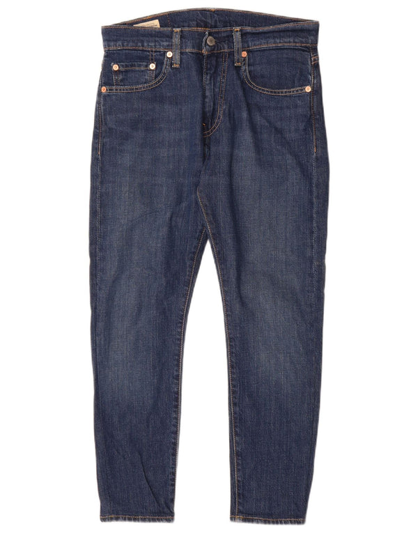 Jeans feminino Levi's 512 Slim Tapered W29 L28 azul marinho algodão