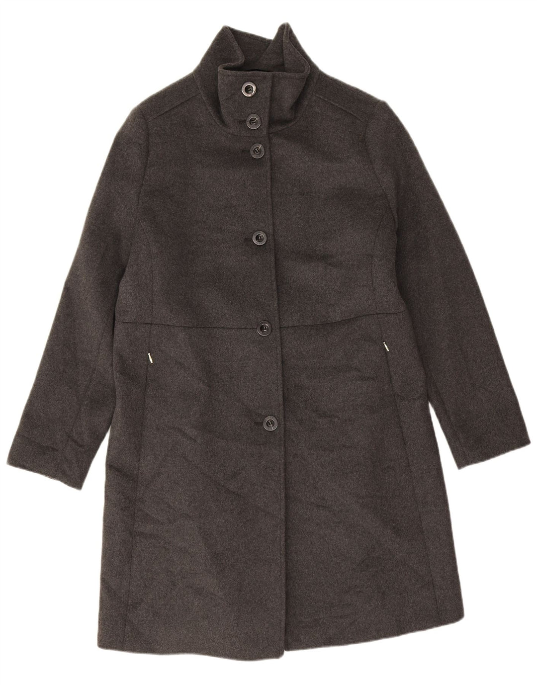 Sobretudo feminino Esprit UK 18 XL lã cinza