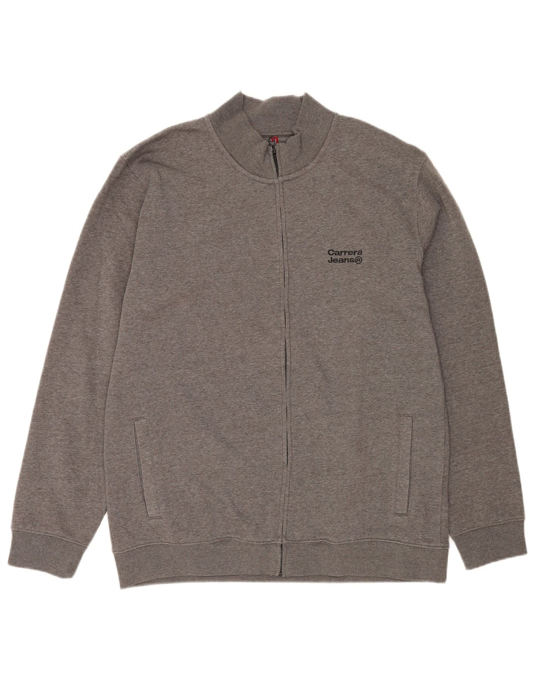 Carrera Mens Tracksuit Top Jacket 2XL Cinza Poliéster