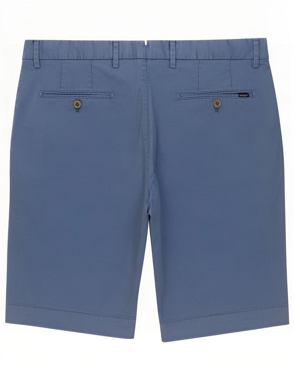 Hackett Mens Chino Shorts IT 52 XL W36 Azul Algodão