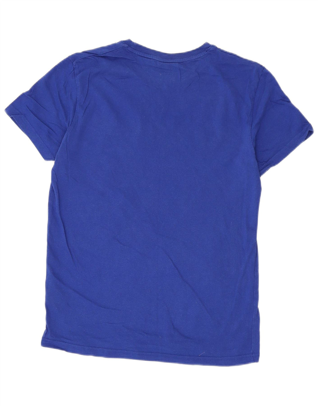 Camiseta masculina Superdry Top médio algodão azul