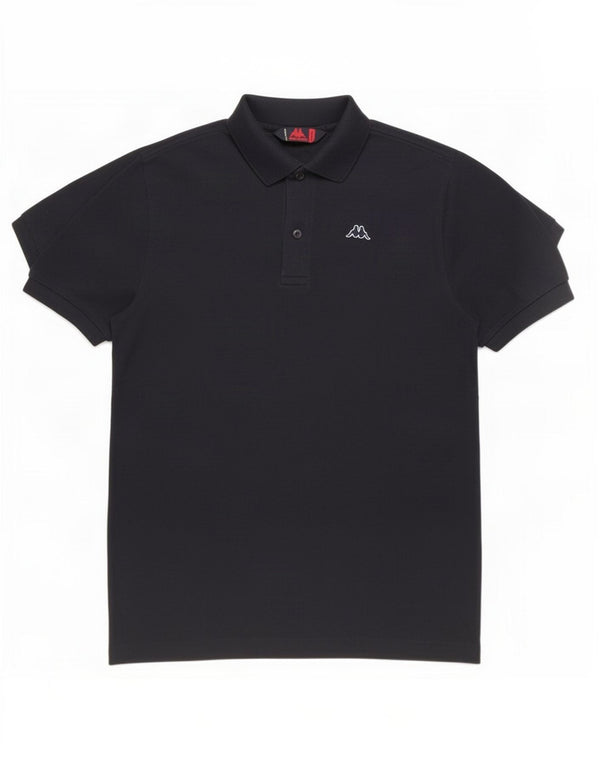 Camisa polo masculina Kappa de algodão azul marinho médio