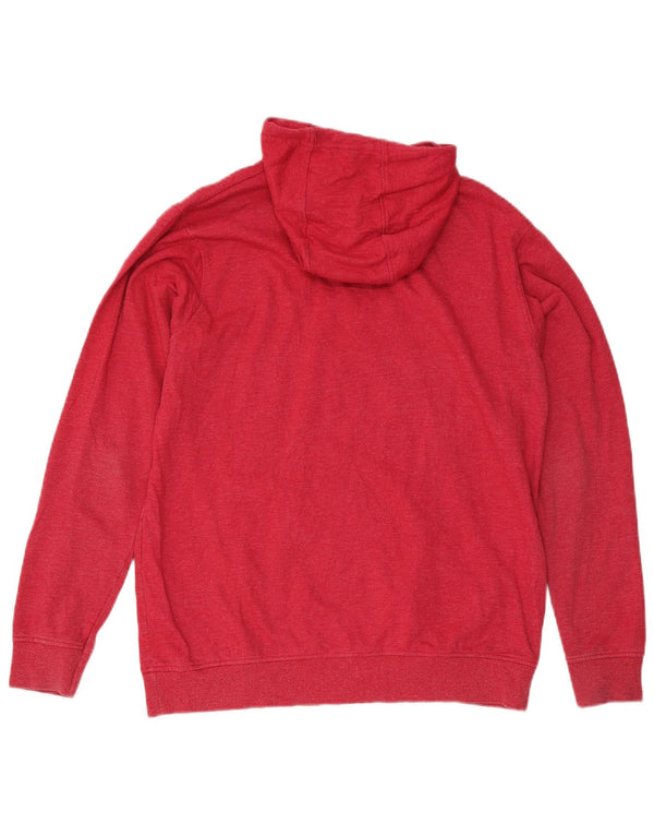 Mountain Warehouse moletom com capuz feminino UK 14 grande algodão rosa