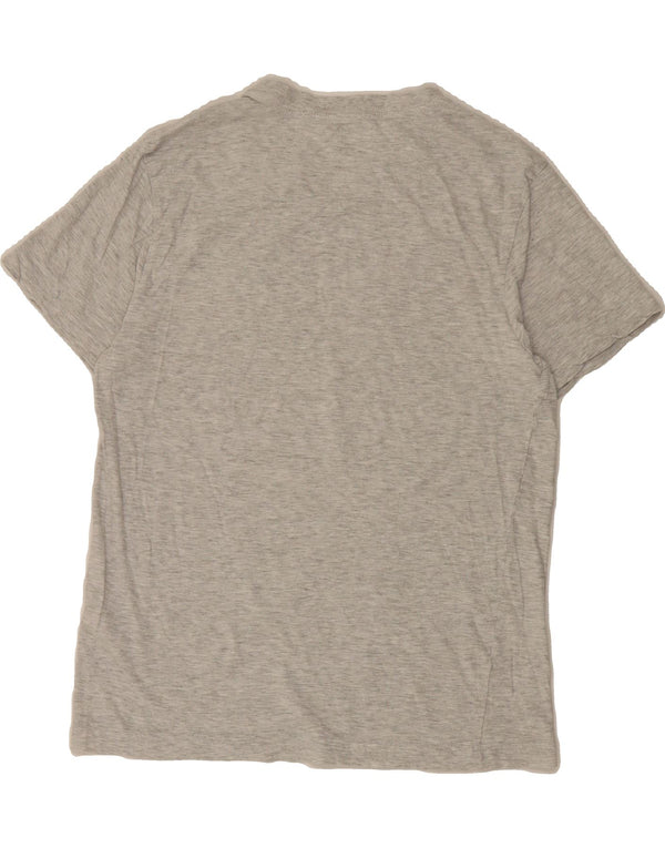 Camiseta feminina HURLEY com estampa gráfica UK 10 algodão cinza pequeno