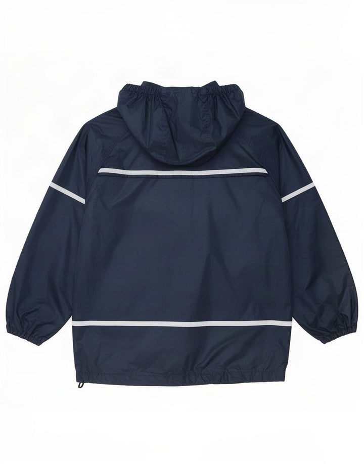 Jaqueta de chuva com capuz Dickies Boys 11-12 anos azul marinho poliéster