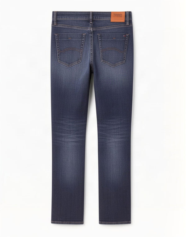 Tommy Hilfiger Masculino Scanton Slim Jeans W32 L32 Azul Algodão