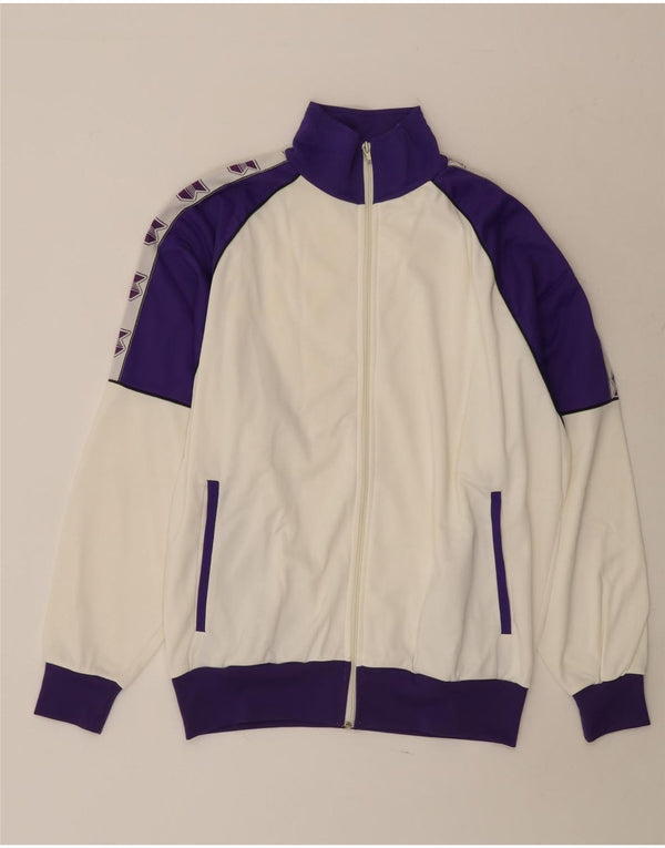 Fato de treino completo gráfico masculino vintage grande poliéster colorido branco