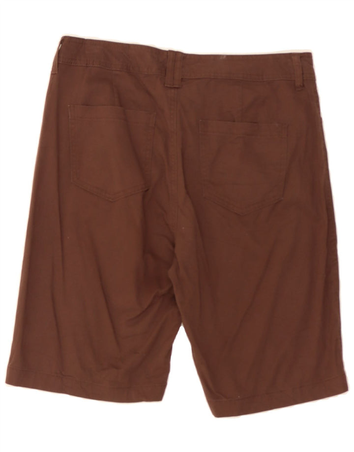 LEE Womens Classic Fit Casual Shorts US 12 Large W34  Brown Cotton Vintage Lee and Second-Hand Lee from Messina Hembry 