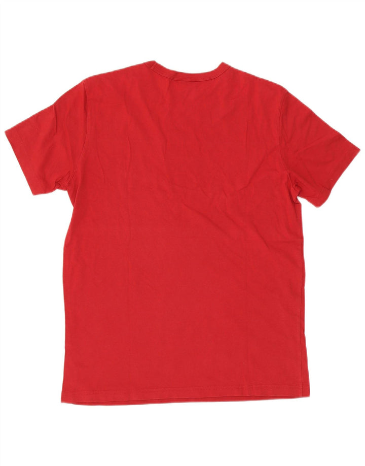 Camiseta gráfica masculina Champion Top Médio Vermelho