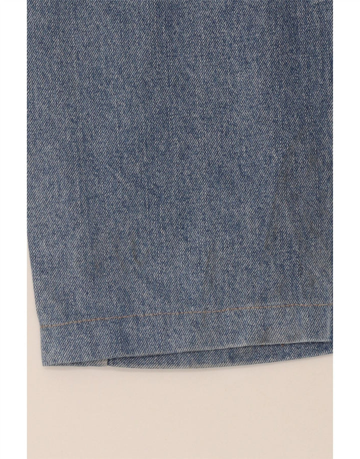 ARMANI Jeans retos femininos W34 L31 algodão azul