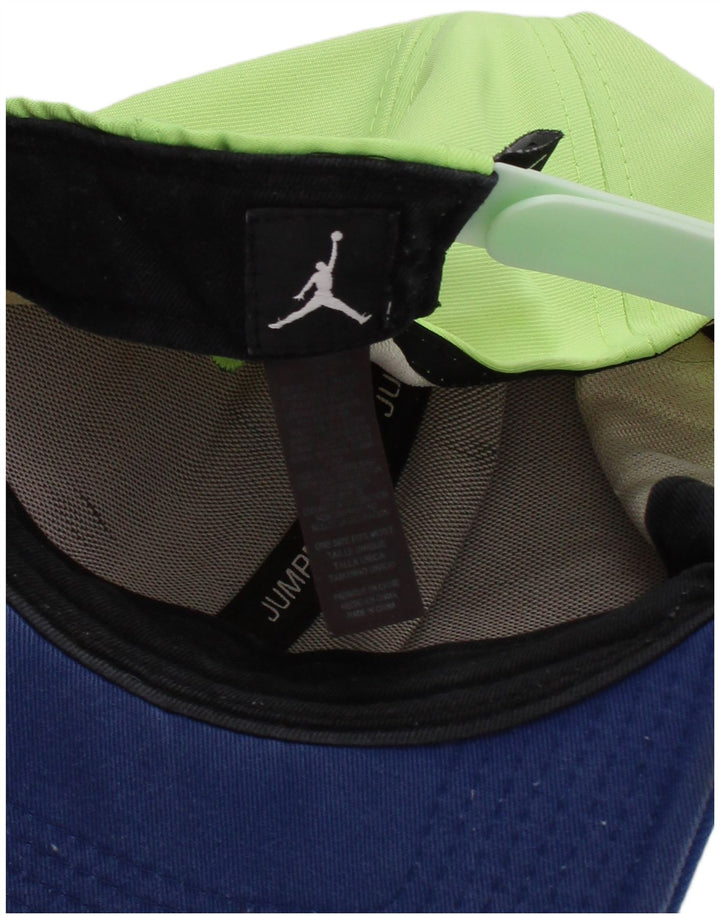 JORDAN Mens Graphic Baseball Cap One Size Multicoloured Colourblock Sports