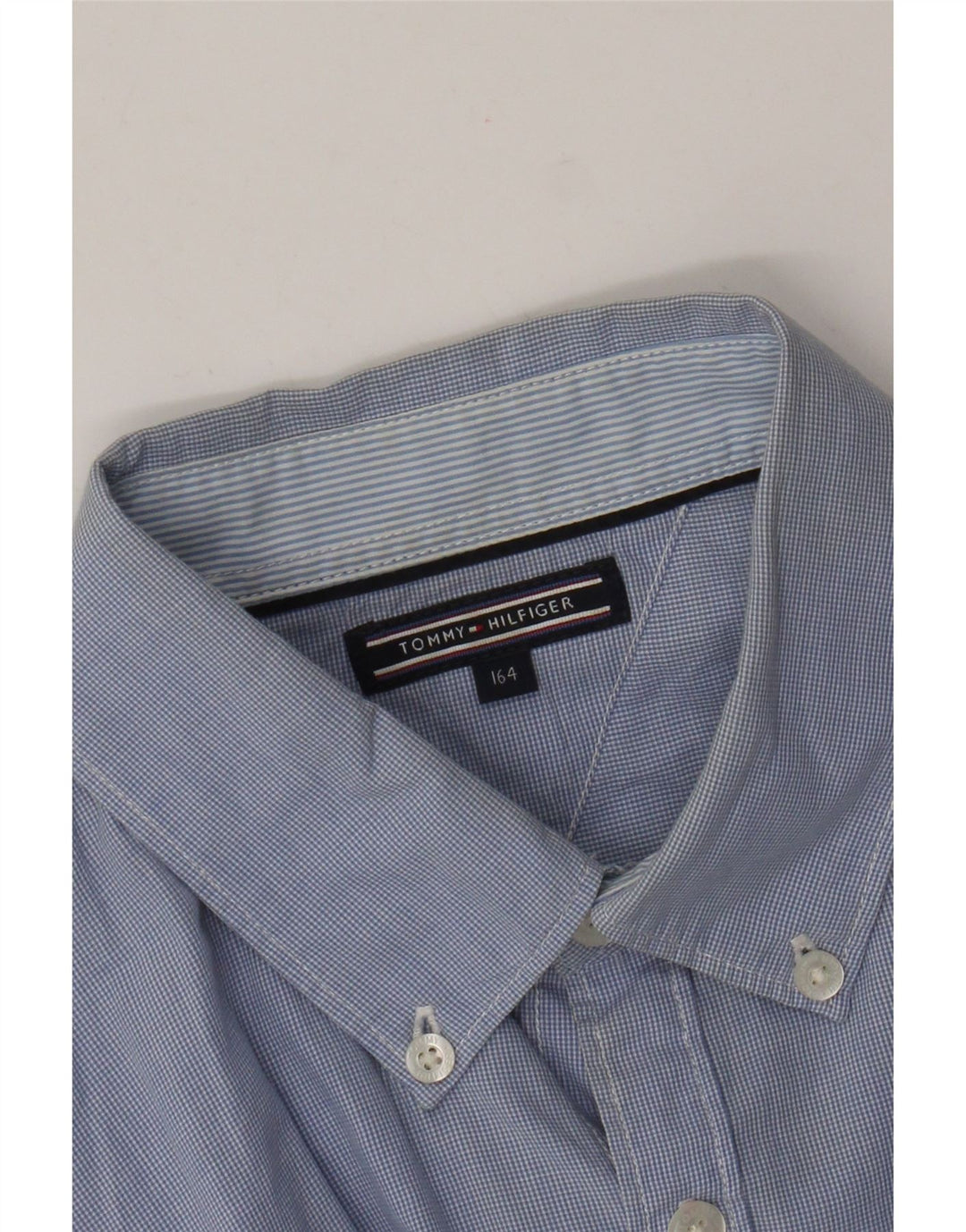 Camisa Tommy Hilfiger Menino 14-15 Anos Azul Guingão