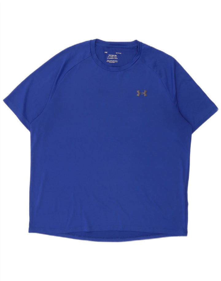 Camiseta masculina Under Armour grande poliéster azul