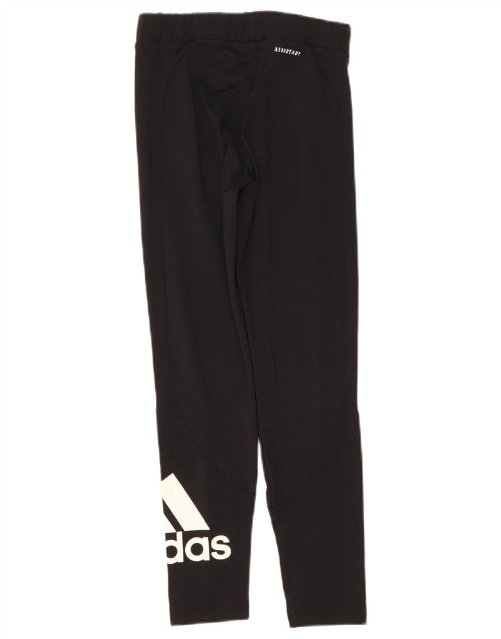 Leggings Adidas Meninas Graphic 11-12 Anos Preto Poliéster