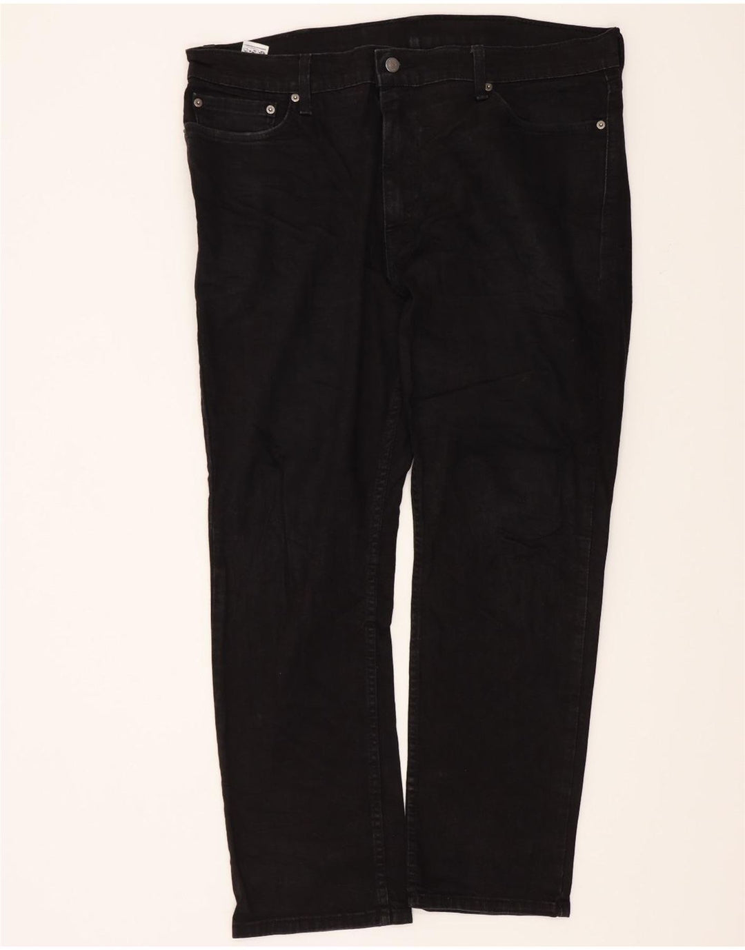 Levi's Masculino 511 Slim Jeans W40 L30 Algodão Preto