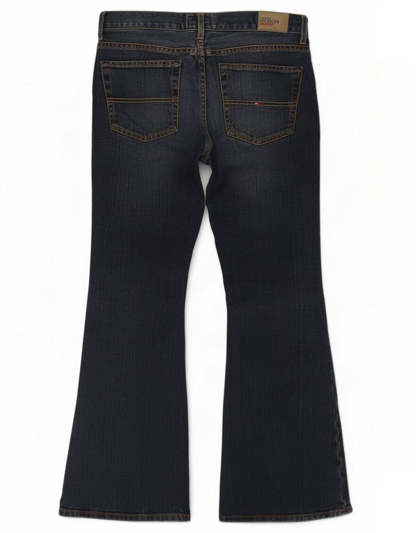 Tommy Hilfiger Masculino Hipster Bootcut Jeans W30 L30 Azul Marinho Algodão