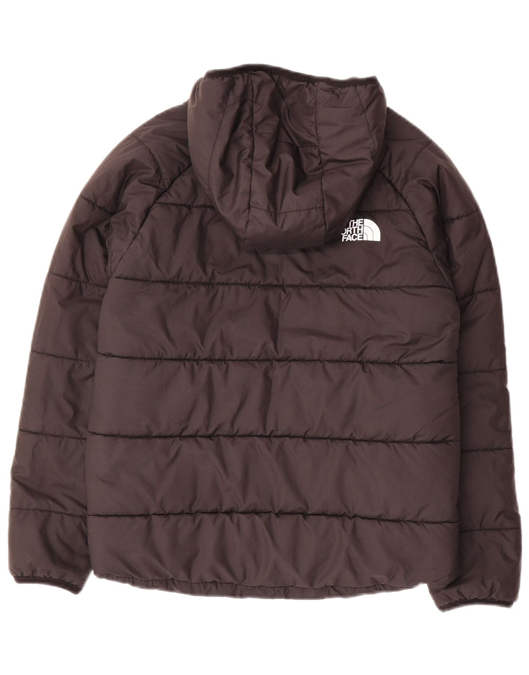 Jaqueta acolchoada com capuz para meninas THE NORTH FACE 9-10 anos médio preto