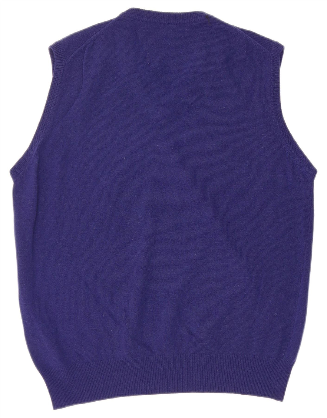 Marina Yachting Mens Colete Regata Grande Lã Virgem Azul