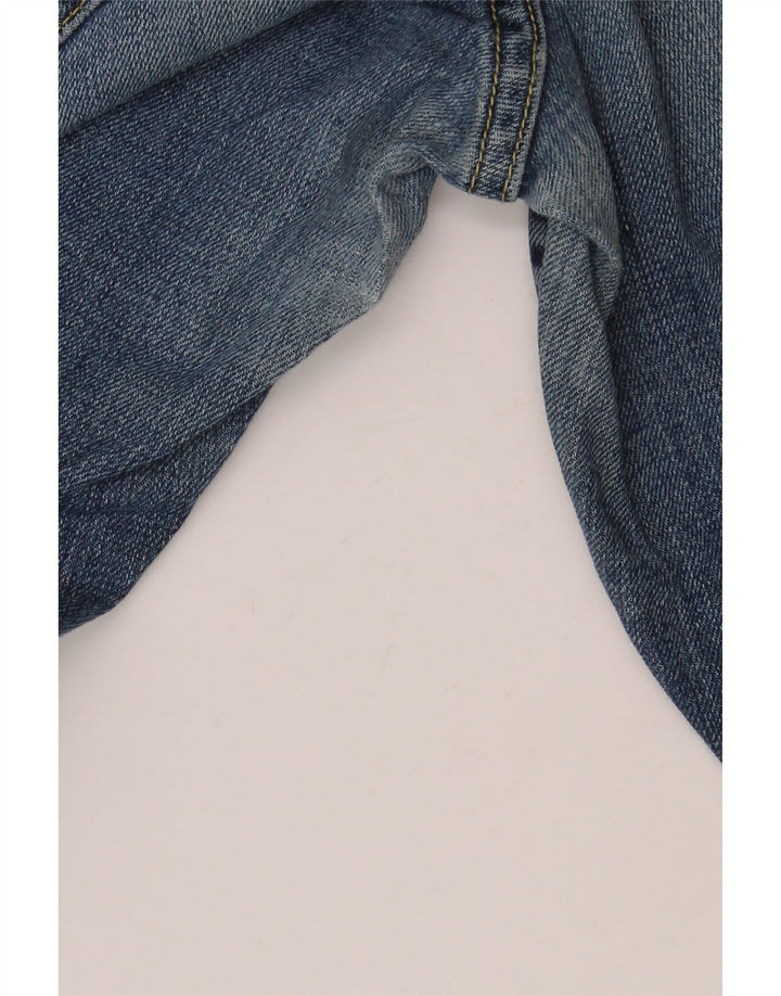 Jeans feminino Levi's cintura média slim US 8 médio W28 L28 algodão azul