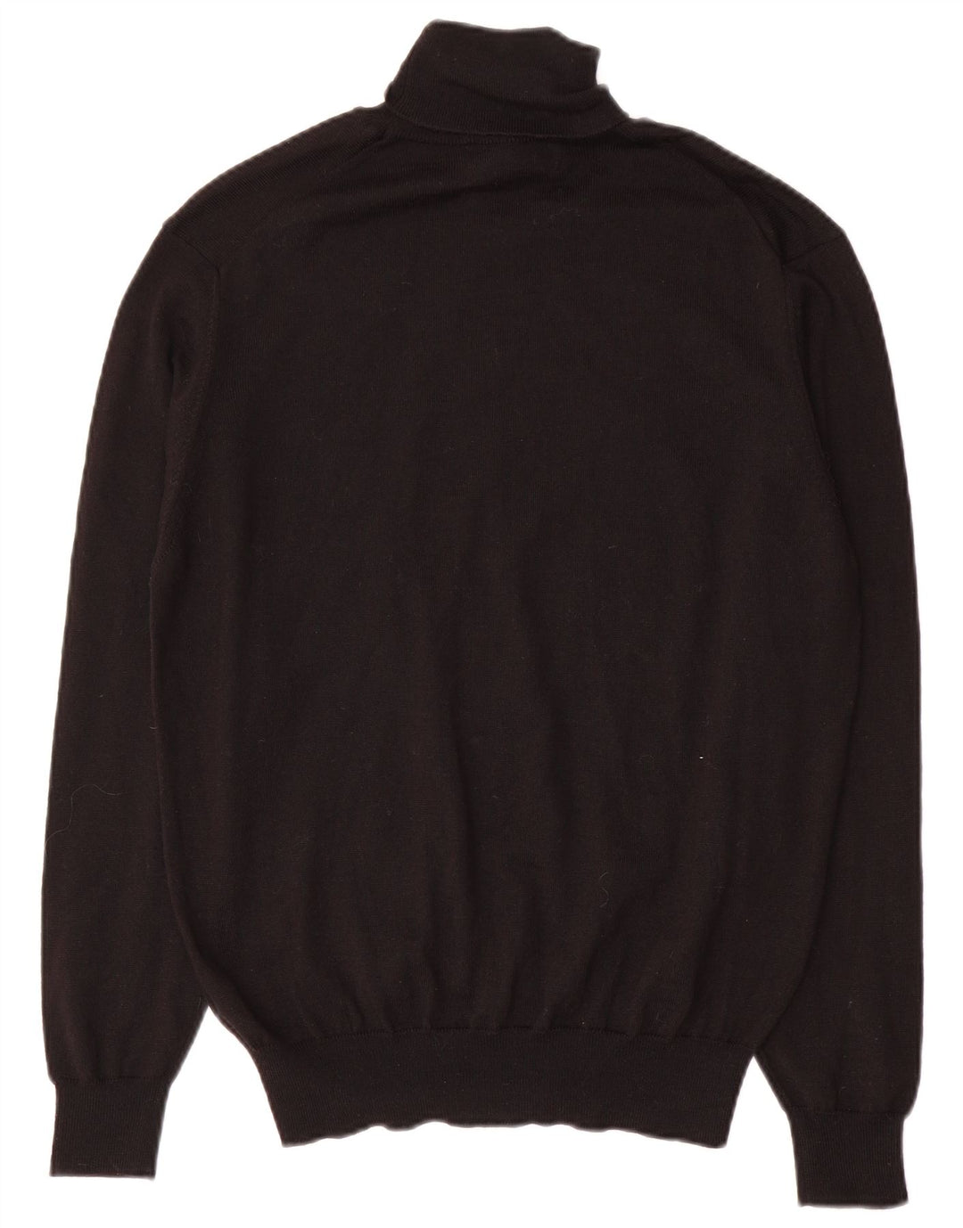 Suéter feminino Marks & Spencer com gola redonda Reino Unido 16 grande preto
