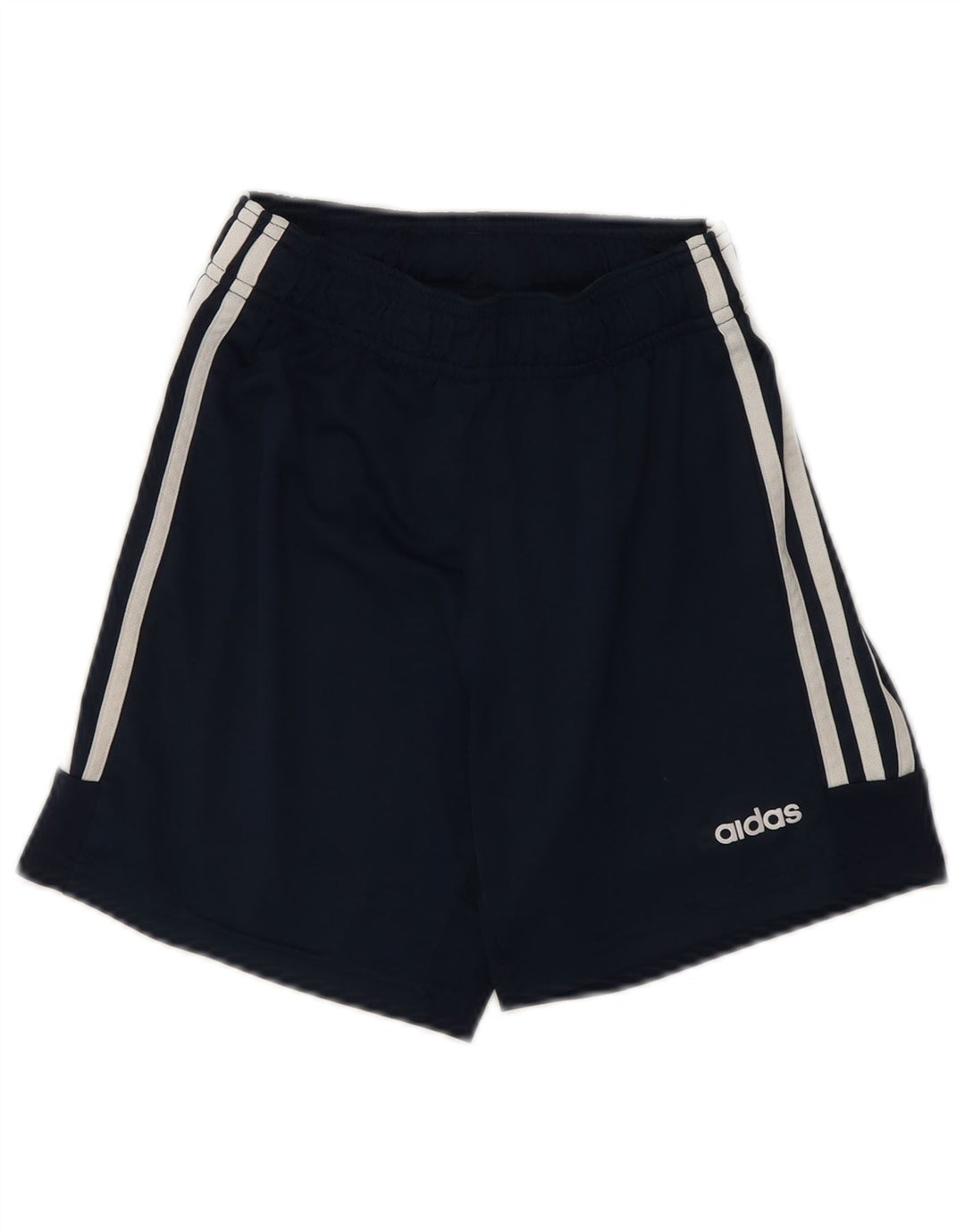 Shorts esportivos masculinos ADIDAS 9-10 anos azul marinho poliéster