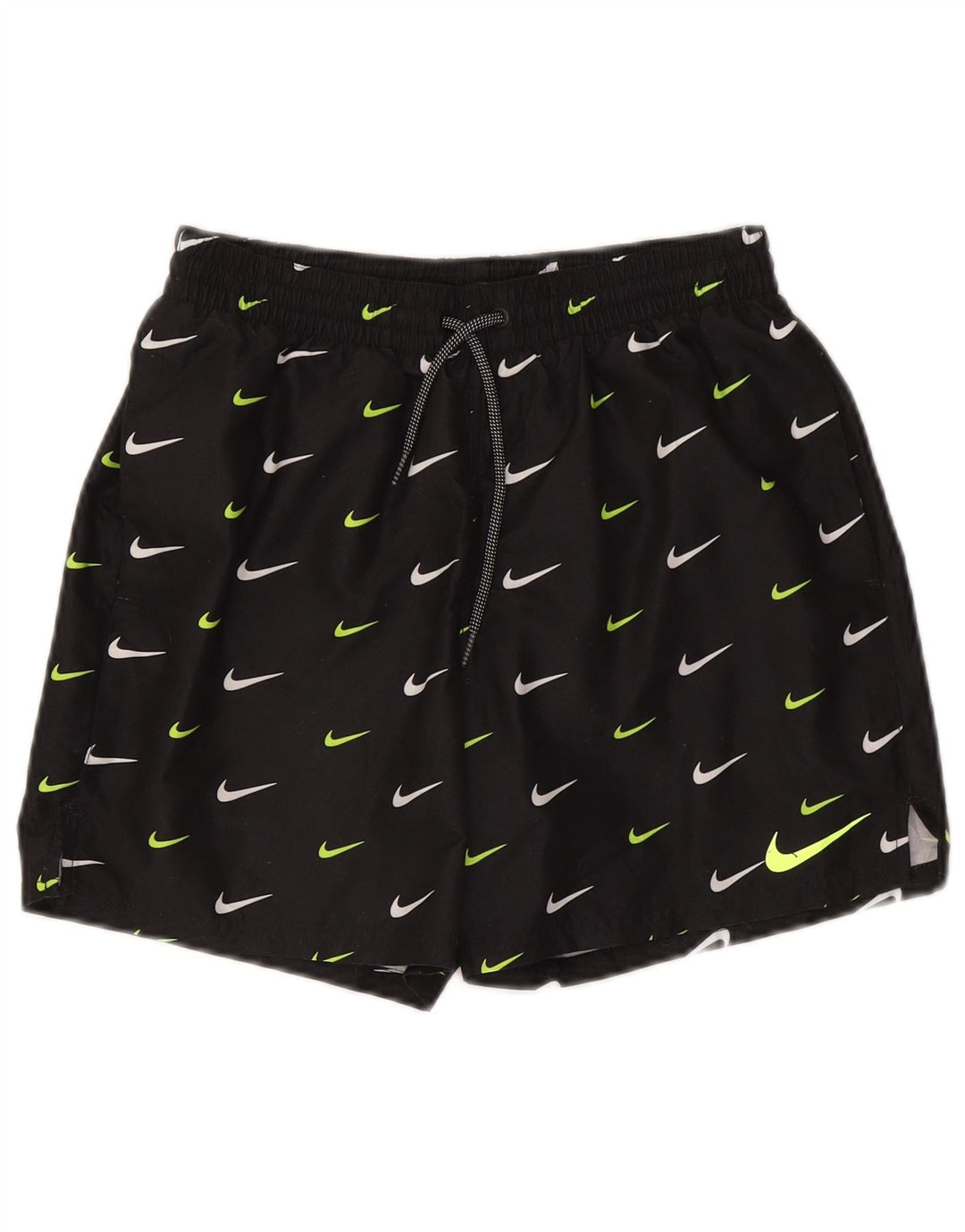 Shorts esportivos gráficos masculinos Nike pequenos poliéster preto