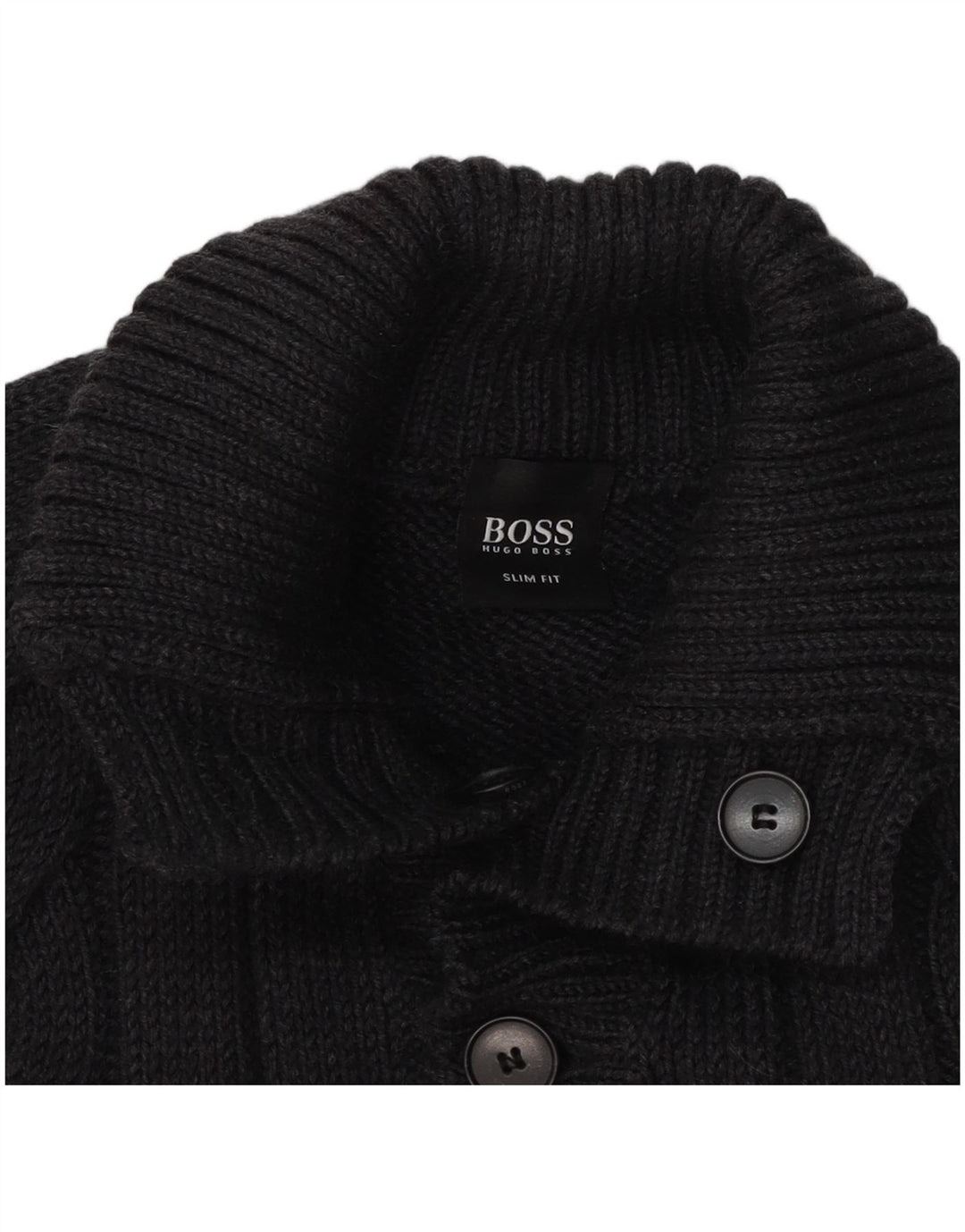 Suéter masculino Hugo Boss Slim Fit com gola redonda XL cinza
