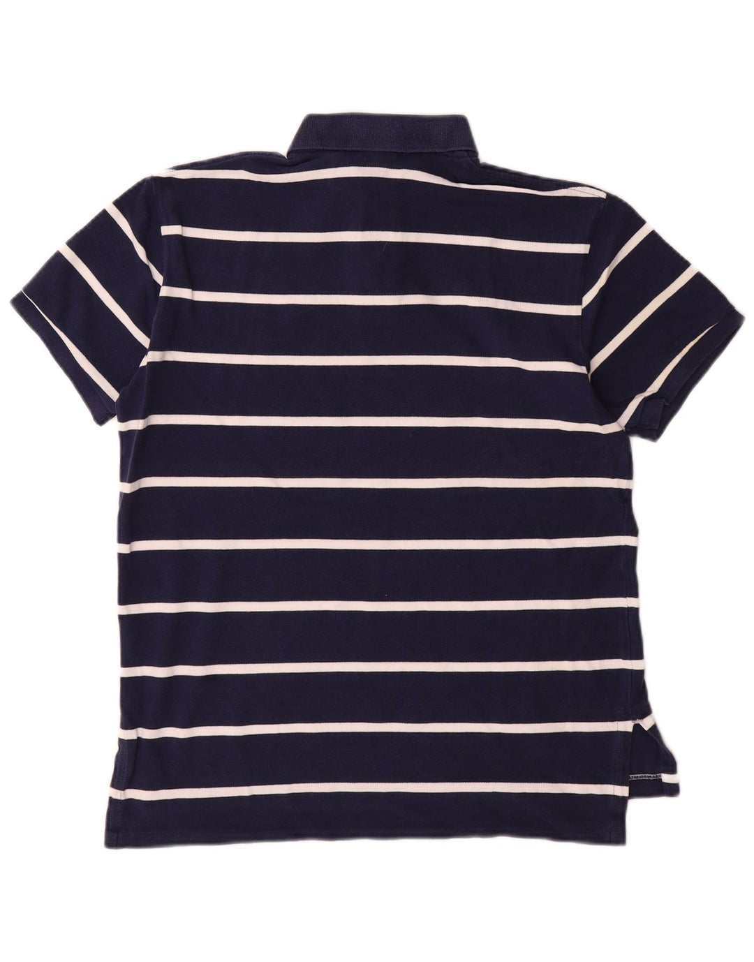 Polo Ralph Lauren Masculino Custom Fit Polo Médio Listrado Azul Marinho