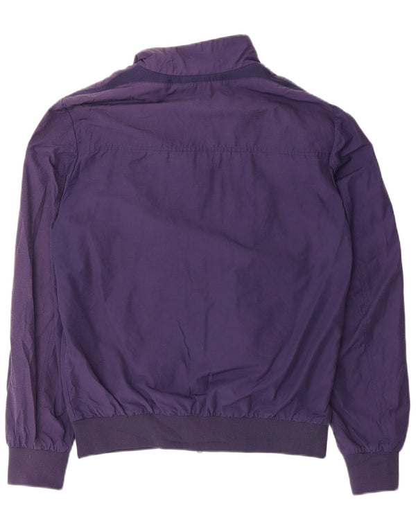 Geox Mens Respira Bomber Jacket UK 36 Pequeno Azul Marinho Poliamida