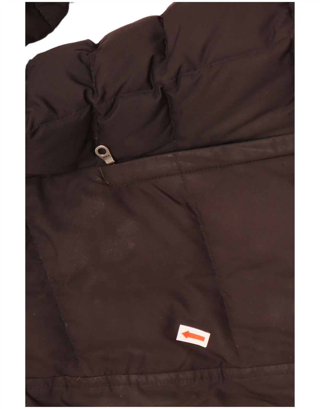 Casaco acolchoado com capuz feminino Berghaus UK 12 poliéster preto médio