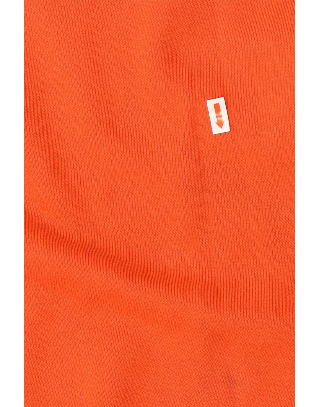 PUMA feminino oversized gráfico moletom jumper Reino Unido 10 pequeno algodão laranja