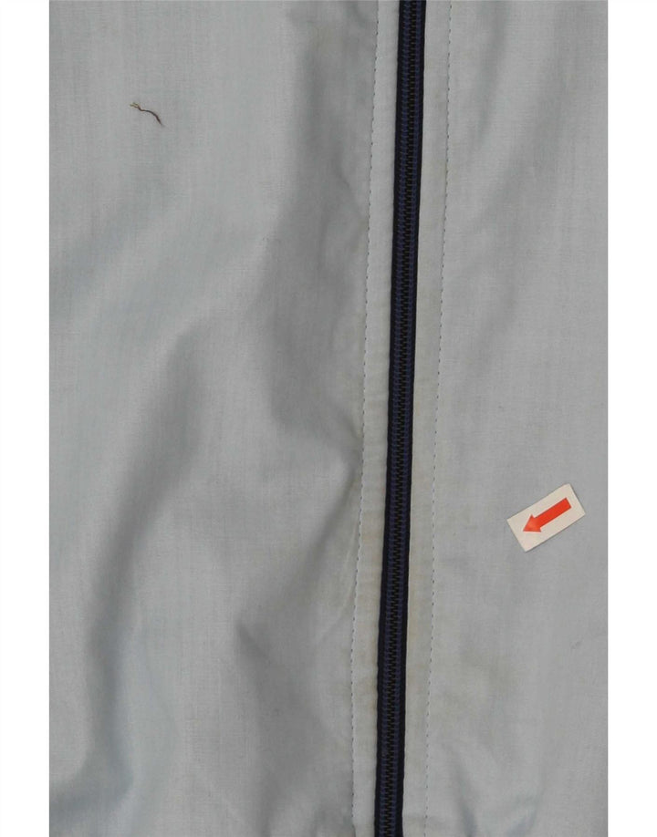 Jaqueta superior de agasalho masculino vintage IT 54 XL azul marinho Colourblock