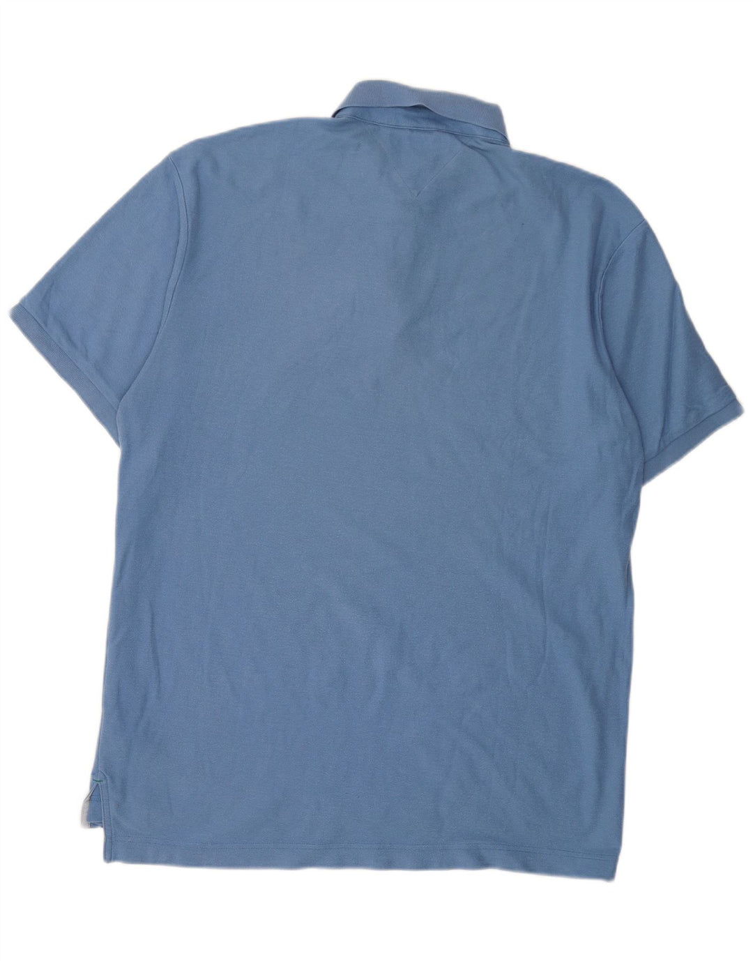 Camisa polo masculina TOMMY HILFIGER XL algodão azul