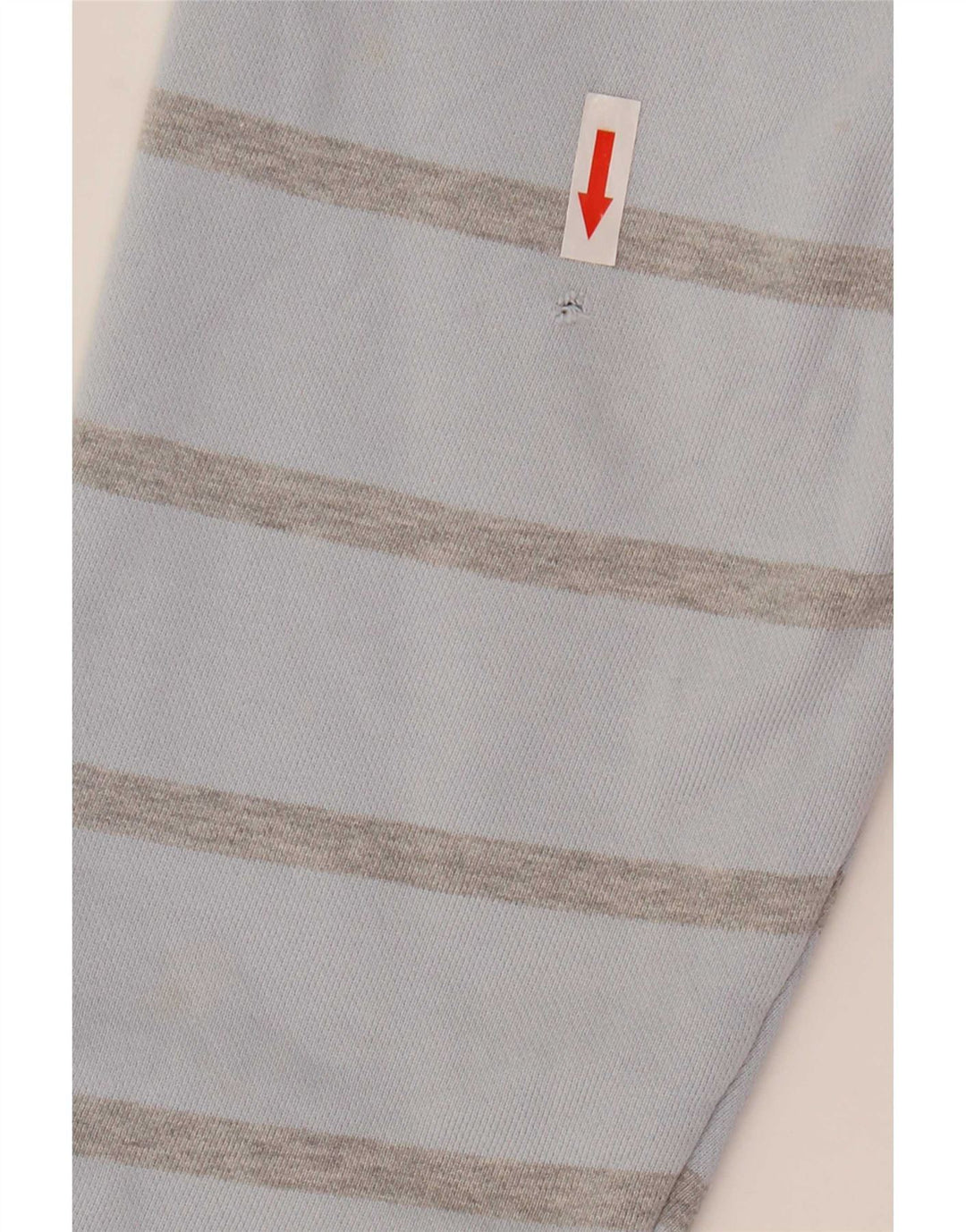 Ralph Lauren moletom feminino oversized jumper UK 12 listrado azul médio