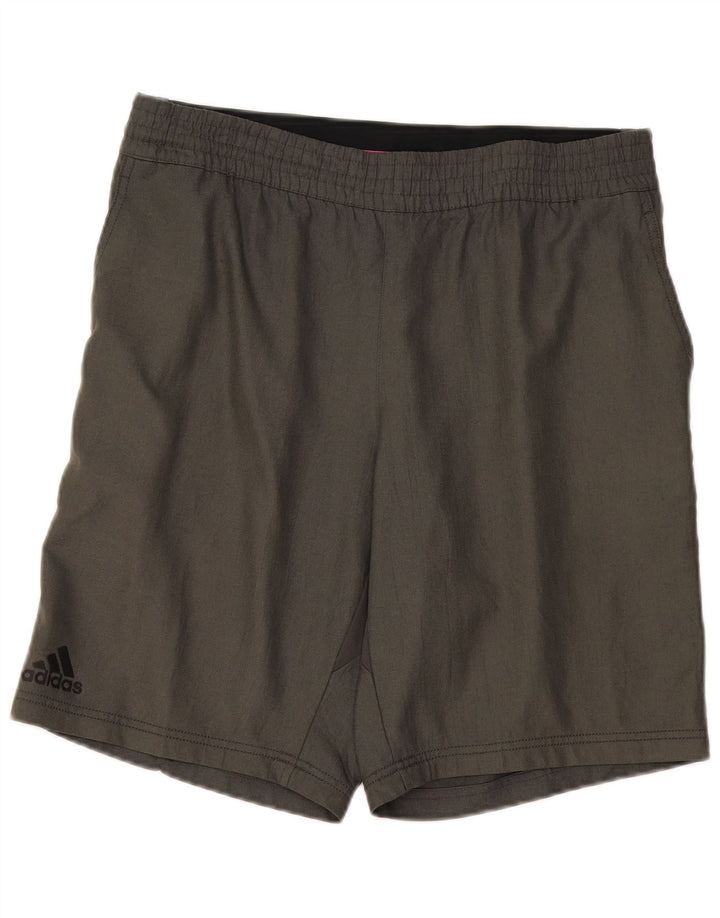 Adidas Masculino Climacool Sport Shorts Grande Cinza Poliéster